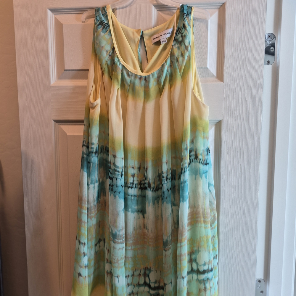 5/25 Colorful Sleeveless Dress